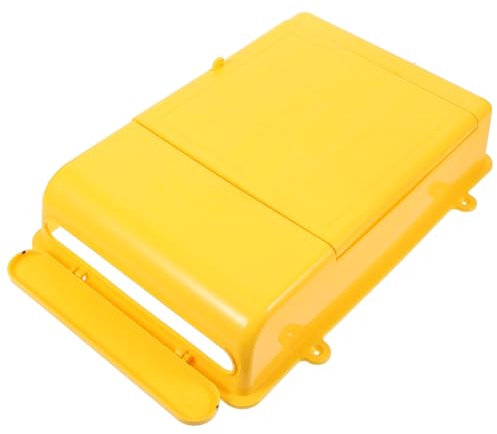 Boîte à Suggestions Serrure Murale en Plastique Jaune