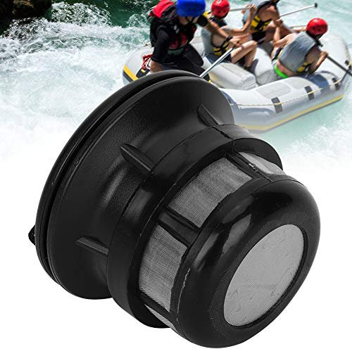 Sicherheits-Luftventilkappe, Kanu-Luftventil, Sicherheits-Luftventil, 3 Stück, Schlauchboot, Kajak, Robust, für Kanus, Verwendung Im Freien (Black)