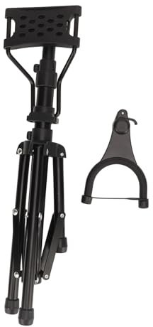 Alomejor Digitaler Blasinstrumentenständer, Musikinstrumentenhalter, Faltbarer Elektronischer Stativständer für die EWI-Serie