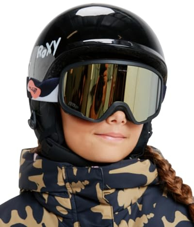 Roxy Slush Girl - Casco para niña, Color Negro, Talla L/XL
