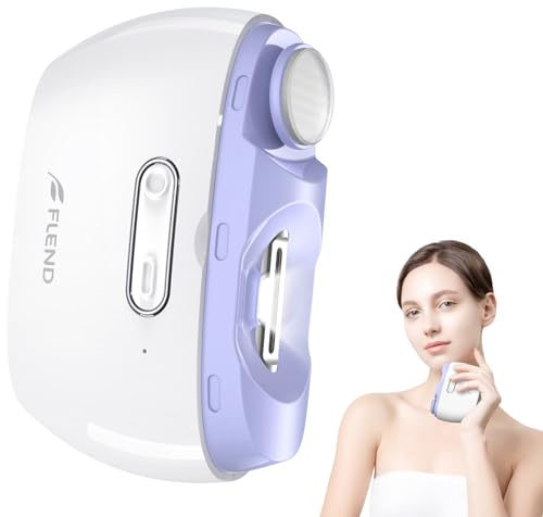 Electric Nail Clippers, Automatic Nails Blanking Sanding Polisher 2 in 1, Portable Nail File, Fingernail Cutter with LED Light, No Noise, One Key Operation, Safety Fingernail Trimmer for Baby