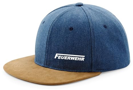 Huuraa Cappy Mütze Feuerwehr Geschenk | Baseballkappe Basecap Kappe Geschenkidee Unisex Baseball Cap