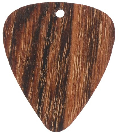 SOLUSTRE Holzanhänger als Dekorativer Gitarren Bass Plektrum mit Starker Haltbarkeit und Ergonomischem Design für Gitarrenspieler und Instrumentenversorgung