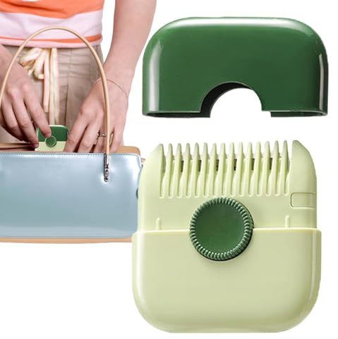 Split Ends Trimmer - Hair Thinning Comb,2 in 1 Bangs Trimmer ABS Protective Cover, Dustproof Design Organizes Broken Hair and Cuts with Ease, Fixed