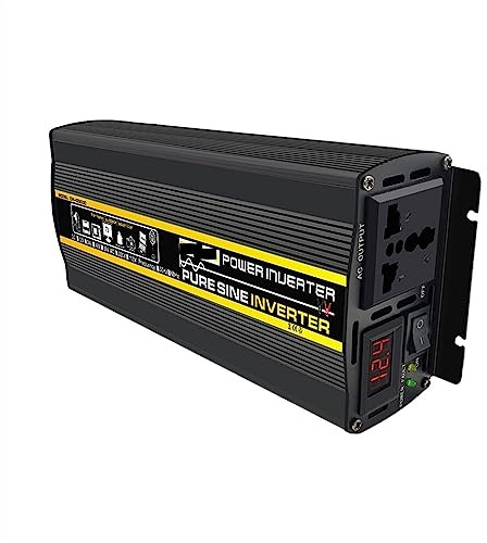 Inverter, Inverter a onda sinusoidale pura 8000W DC 12v/24v/48v/60v a AC220 3000W 4000W 6000W Trasformatore di tensione Convertitore potenza solare(3000W,24V)