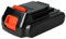 vhbw Batteria compatibile con Black & Decker GLC1823, GLC1825L, GLC1825LB, GLC2500, GLC2500L attrezzi da lavoro (2000mAh, 18V, Li-Ion)