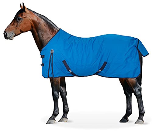 Equinate Regendecke Springfield Weidedecke mit Fleece 135cm Cobalt