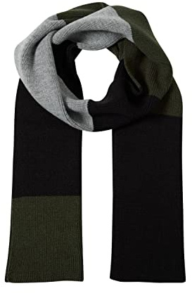 BLEND BHEarnest herrhalsduk vinterhalsduk unisex, Svart (194007), En Storlek