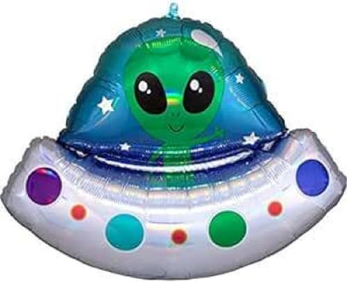 Jumbo folieballong utomjordisk rymdskepp