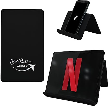 Support de téléphone portable à rabat flexible et support de tablette pour bureau, lit, tapis de course, maison et voyage en avion (XL)