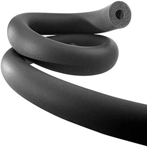 Tuyau D'isolation Antigel Extérieur Tuyau En Mousse Isolation Tuyaux Chauffage Tube En Caoutchouc À Cellules Fermées Tuyau D'huile Lubrifiante 48mm X 20mm X 1.9m 1 Pièces(48mm*9mm*1.8m)