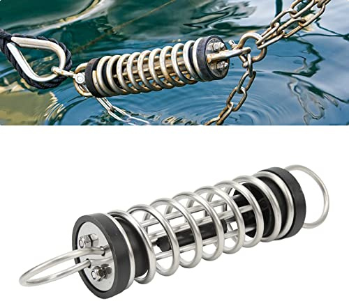 Molla di Ormeggio, Molla Ammortizzante per Barche 6x300mm, Molle di Ormeggio per Linea di Ormeggio in Acciaio Inossidabile 304, Parti Hardware Adatte per Yacht per Barche