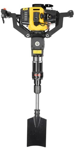 Escavatore a benzina, a 2 tempi, 33 cc, portatile, per giardino, trincea