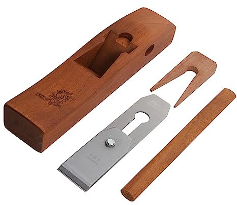 KITANDOVE Pialla Per Bricolage Legno Strumento Manuale Per Finitura Utensile Da Lavoro Robusto e Durevole Per Falegnami e Professionisti Del Settore Pialla Con Lame Efficaci Per Risultato