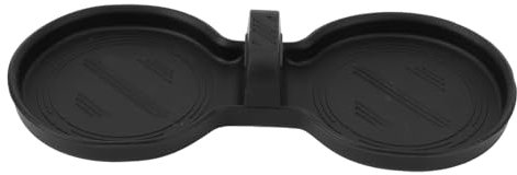 Kimiss Car Cup Coaster Universal, Portavasos de Silicona sin Deslizamiento, Insertar Accesorios para Interiores del Automóvil, Posteas de Revestimiento de Consola Central de