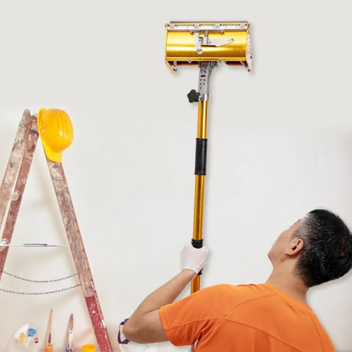 Spatola per cartongesso, set di scatole piatte per cartongesso, strumenti regolabili, funzionamento semplice e flessibile, pulizia senza problemi, compatibilità, ideale per lavori di stucco