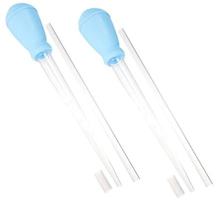 DIYEAH Lot De 2 Urinoirs Muraux À Ventouse pour Aquarium Outils De Nettoyage Nettoyeur d'eau pour Aquarium Compte-Gouttes Siphon Accessoires pour Aquarium