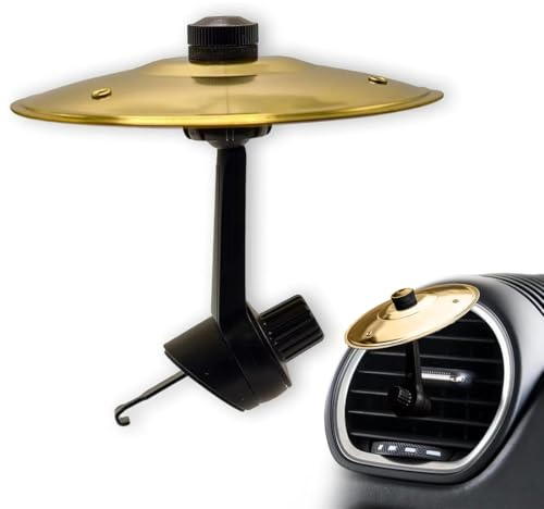 XPEX Platillos de choque para coche, ventilación de coche, platillos de choque musicales para coche, platillos musicales para coche, aptos para todo tipo de vehículos