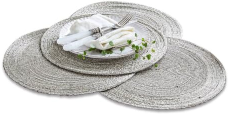 LOBERON Platzset 4er Set Barningham, silber
