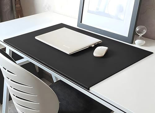 Mauspad Schreibtischunterlage mit Kantenschutz,PU-Leder für Büro Zuhause | Schreibtischunterlage mit Fixierungslippe, glattes Gaming-Mauspad, rutschfeste Schreibunterlage