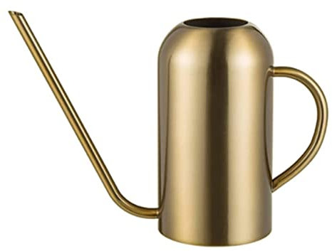 Annaffiatoi Spruzzatore Innaffiatoio Annaffiatoio In Metallo Con Beccuccio Lungo Annaffiatoio In Acciaio Inox Per Piante Da Innaffiare Bollitore Per Esterni Annaffiatoio ( Color : Gold , Size : 10.1*2
