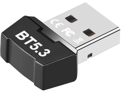 Foyucool Dongle USB Bluetooth 5.3 para PC, adaptador ultrafino, teclado, ratón, impresoras, altavoces