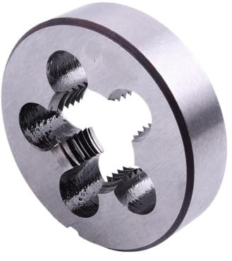 Standard-Rohr-Rechtsgewindeschneideisen for Wasserrohre, runde Gewindeschneideisen aus legiertem Stahl, G1/2-G1/4-G1/8-G3/8-Gewinde for die Metallbearbeitung(3/8inch)