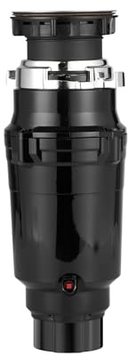 MAGIC SELECT Triturador de Basura para Fregadero, Acero Inoxidable | 7.5 HP, 2800 rpm, Con Interruptor, Silencioso, T1918