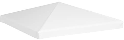 Pavillon-Abdeckung 270 g/m² 3x3 m weiß
