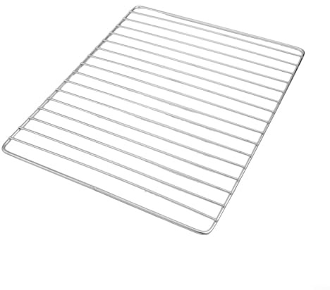 Puupaa Rejilla de repuesto de malla de acero inoxidable, accesorio para barbacoa, tapete de picnic, resistente al calor, portátil, reutilizable, apto para lavavajillas (30 x 25 cm)