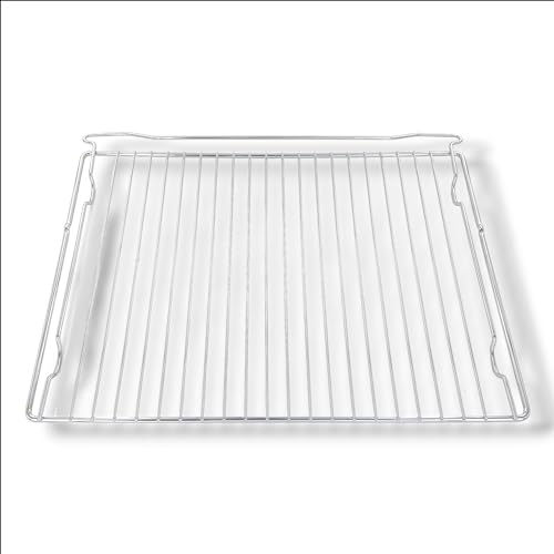 DEKAROX Grillrost Edelstahl 457x360mm kompatibel mit Gorenje 421367 AC054 Whirlpool, Küppersbusch, Indesit - Kombirost Gitterrost Gitter Ersatz für Backofen Herd