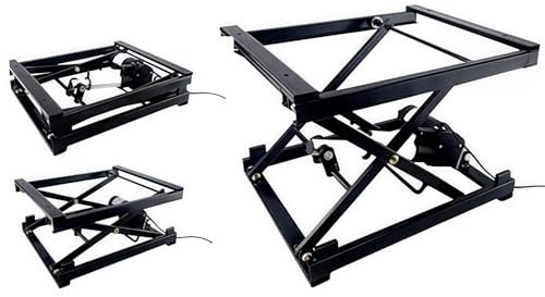Tavolo elevatore elettrico, capacità 29,9 kg, altezza regolabile per postazioni di lavoro ergonomiche e compiti di montaggio