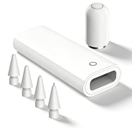 3-Pack Adapter für USB-CApple Pencil to Lightning Adapter for Apple Pencil 1st Gen, Replacement Tips & Magnetic Cap for iPad 10th Gen, 11 (A16) - Premium Accessories for iPencil Charging & Pairing