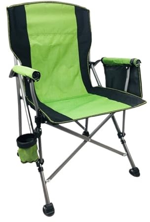 GHHZML regissörsstol bärkraft 300 pund utomhus fritidsstol vikbar strandstol konst student målstol regissörstol camping grill (grön)