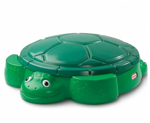 Little Tikes Turtle Sandbox - Outdoor Playset for Toddlers - Safe & Portable - Encourages Creative Play