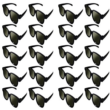 Lot of 20x RealD Technology 3D Polarized Glasses for TV/Movies/Cinema/HD