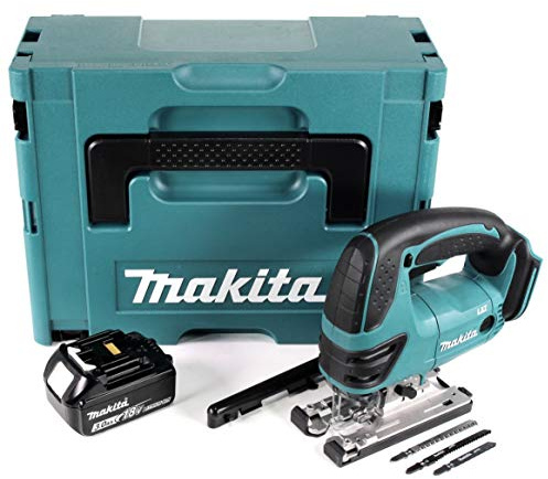 Makita DJV 180 F1J Scie sauteuse sans fil 18 V + 1 batterie 3,0 Ah + Makpac – sans chargeur