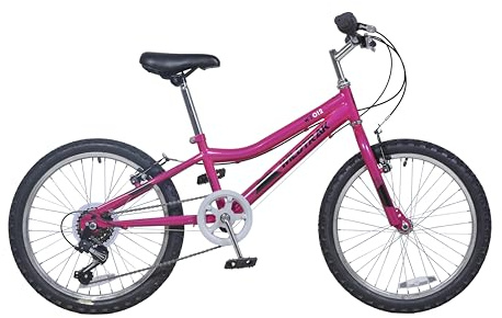 Wildtrak - Bicicleta de 20 pulgadas para niños de 9 a 9 años con frenos ajustables - Rosa