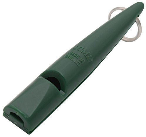 ACME Hundepfeife No. 210,5 mit Anleitung - Das Original aus England: laut und weitreichend (Forest Green)