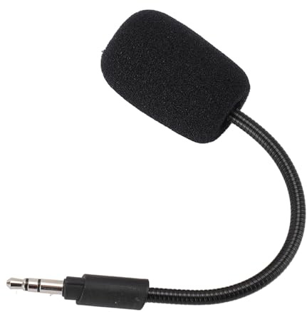 Yanmis - Micrófono de juego de repuesto para G233 G433 GRPO, toma de 3,5 mm, toma giratoria de 360 grados, micrófono desmontable para auriculares de juego