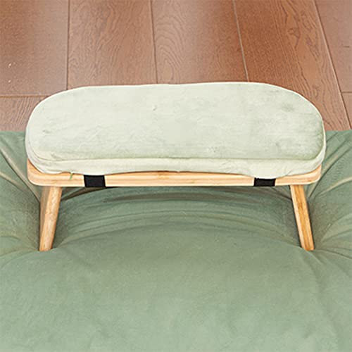 QYEZSOTL Der klappbare Meditationshocker ist ergonomisch und Wird für die Teezeremonie, Seiza, Yoga, Gebet und eine gesündere Sitzhaltung sowie Tiefe Meditation verwendet,B