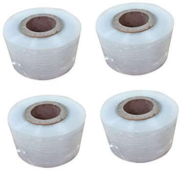 PHENOFICE 4rollen Pe-veredelungsband Dehnbare Folie Für Pflanzen Selbstklebende Transparente Folie Für Obstbäume Und Nüsse