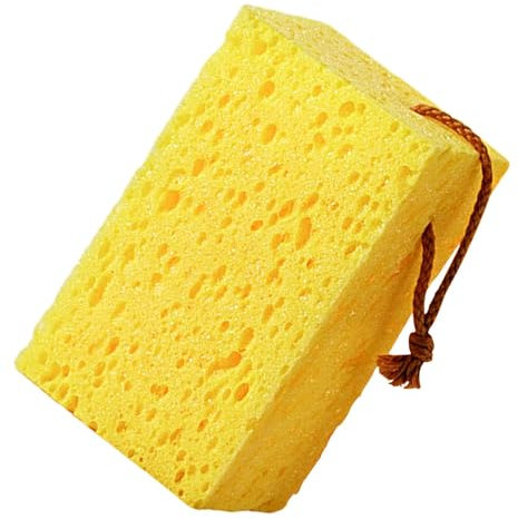 Esponjas Grandes para Lavar el Coche, Grandes esponjas para Lavar el Coche, aplicador de Cera Grande y Absorbente, Herramientas de Limpieza, Esponja de Enjuague, Esponja portátil para baño de