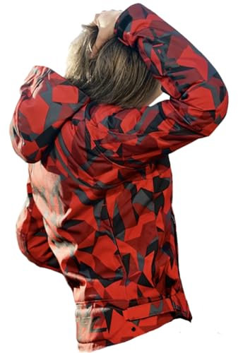 Chaqueta de motocicleta para mujer, protector de motocicleta, accesorios transpirables, PL-08 RD, XL