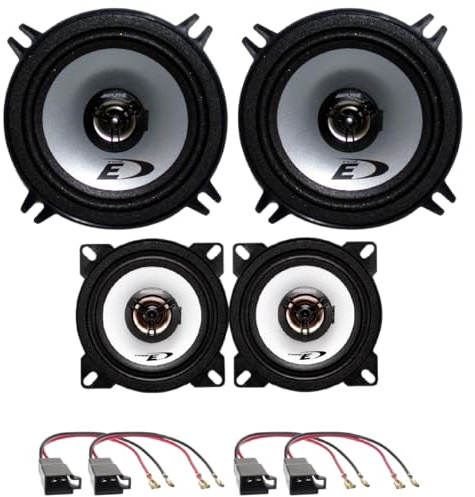 Kit 4 Casse ALPINE SXE-1325S + SXE-1025S per Toyota Yaris dal 1999 al 2002 con 4 Connettori