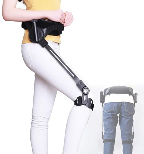 DPLWJPP Esoscheletro Bionico per Camminare Aiuto Fisioterapia Sollevatore Gambe Assist Ausilio per la Riabilitazione delle Gambe 3 Livelli di Forza Regolabili Rightleg-L