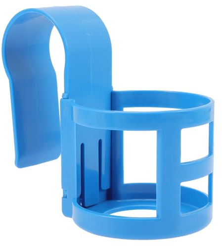 Lurrose Portavasos para Piscina Elevada con Clip Soporte Resistente para Bebidas y Accesorios Compatible con Barandillas Redondas para Bebidas Junto la Piscina y Verano al Aire