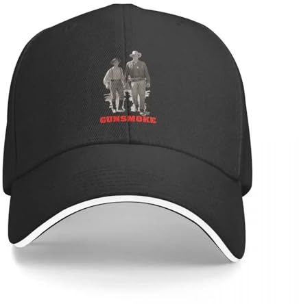 Gunsmoke Western TV Series TV Anni '50 Cappello da Baseball Anime Cappello Personalizzato alla Moda Cappelli Maschili di Lusso Femminile