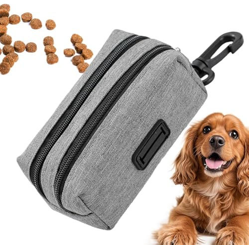 Portabolsas Para Excrementos Caninos Portátil Dividida 2 En 1 | Dispensador De Bolsas Para Premios Y Desechos Caninos De Adiestramiento Razas pequeñas medianas grandes interiores