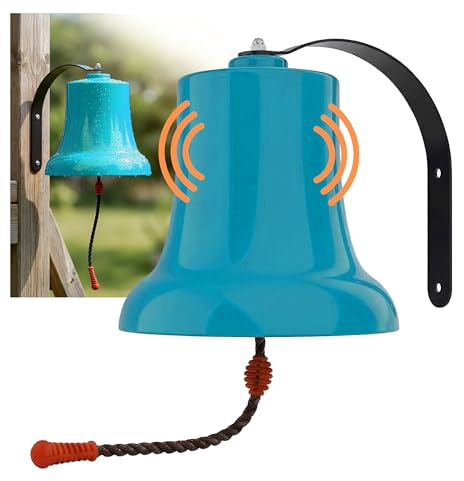 Relaxdays Campana da Nave per Torre Gioco e casetta Bimbi, Resistente, Verde, 52 x 20 x 24 cm